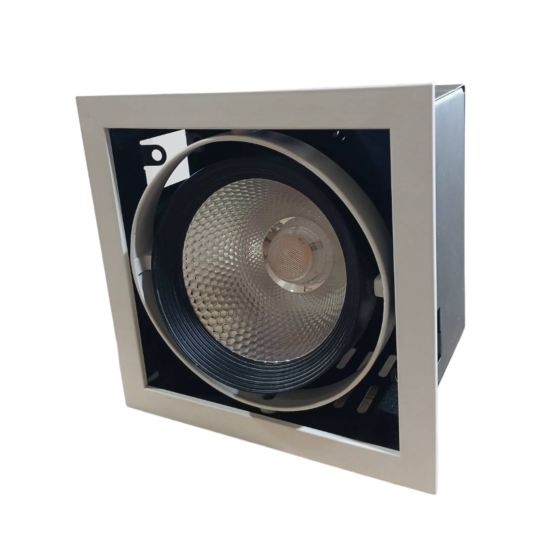 Down Light Dim 18W 1,620lm 90lm/w 2700K / 3000K / 4000K / 6000K 220-240V 1MD White & Black KBM Lighting