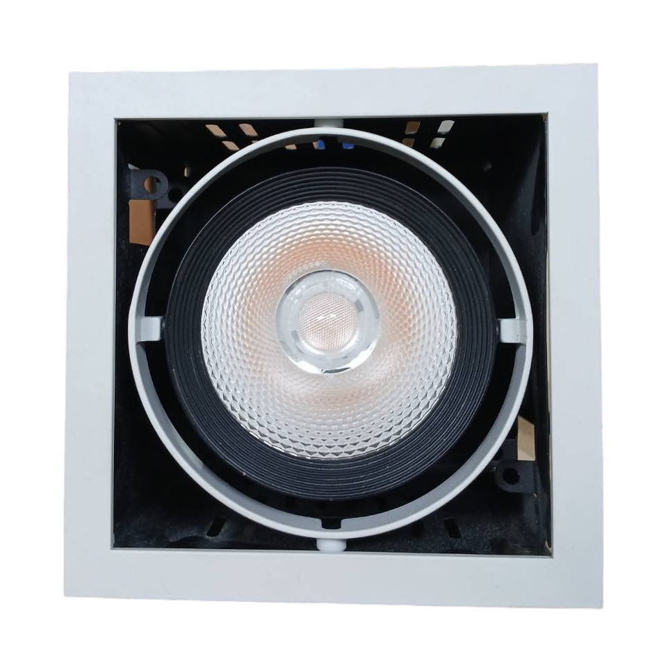 Down Light Dim 18W 1,620lm 90lm/w 2700K / 3000K / 4000K / 6000K 220-240V 1MD White & Black KBM Lighting - Image 2