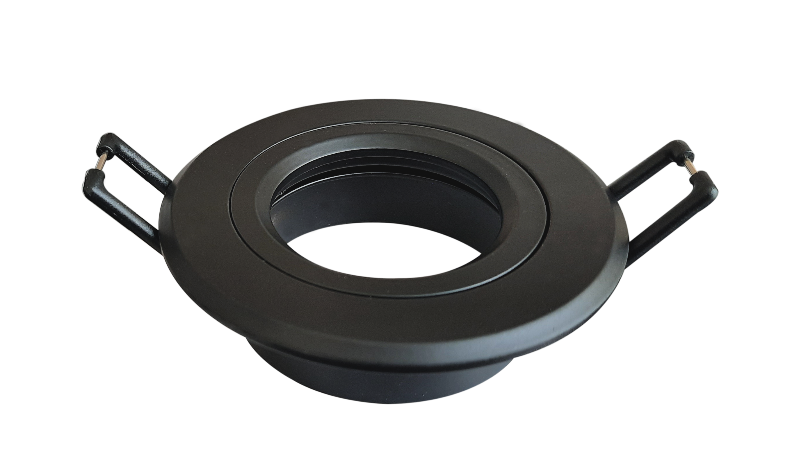 MR16 Round Matt black, Cutting size 60 (mm), Dimensions 79x26 (mm)