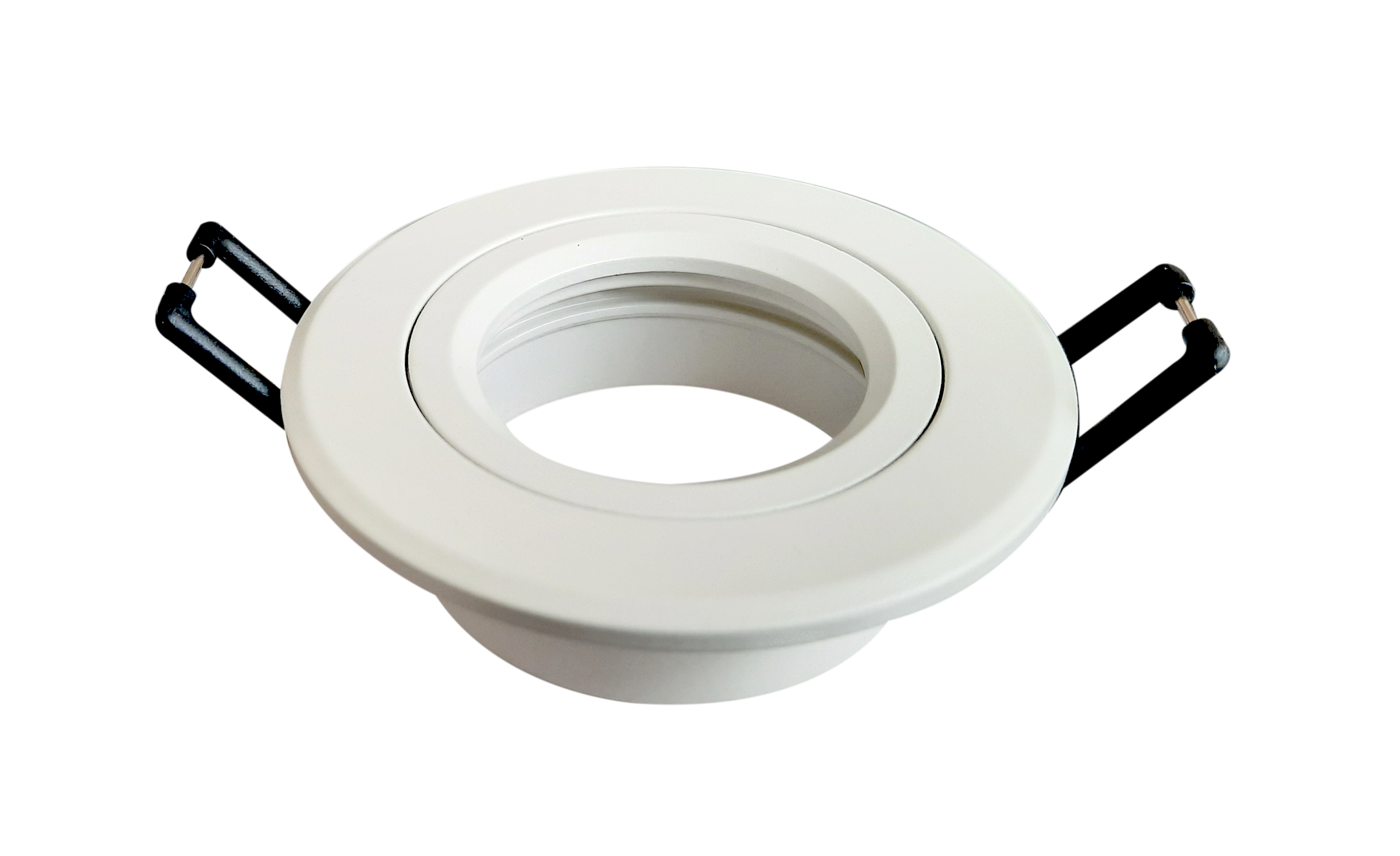 MR16 Round Matt white, Cutting size 60 (mm), Dimensions 79x26 (mm)